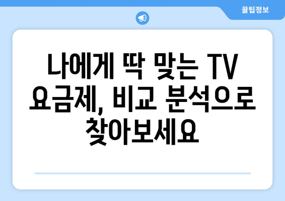 인터넷 신규 가입 사은품으로 현금 많이 받는 방법: TV 요금제 비교, 추천