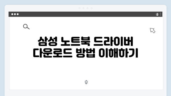 삼성 노트북 NP750XTA-KC5US 드라이버 간편 다운로드 설치