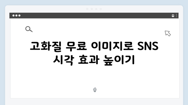 2024 SNS 마케팅을 위한 무료 이미지 검색 플랫폼 추천