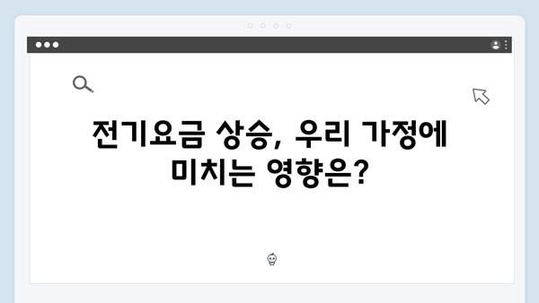 전기요금 인상 대비, 에너지바우처로 비용 절약하기