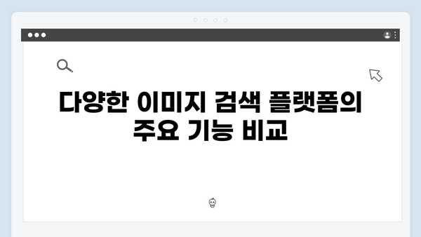 2024 트렌드 이미지 검색을 위한 최적의 플랫폼 비교분석