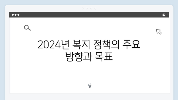 복지 사각지대 없는 대한민국을 위한 2024년 정책 변화 분석