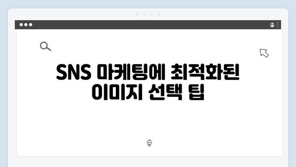 SNS 마케팅을 위한 무료 이미지 검색 완벽 가이드