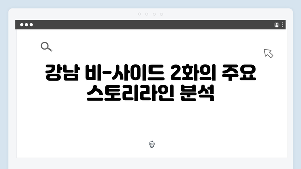 디즈니+ 강남 비-사이드 2화 시청 후기