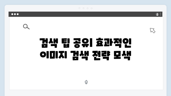 Flickr와 같은 이미지 소스 통합 검색 방법