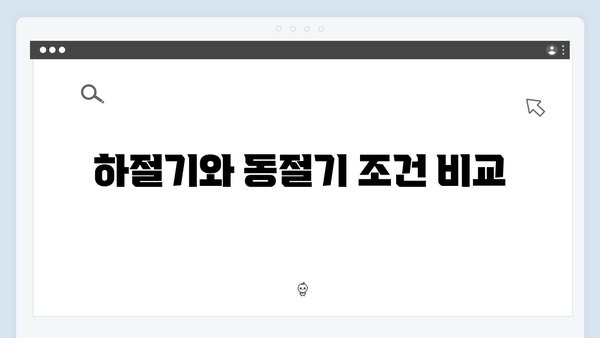 에너지 바우처 사용법: 하절기와 동절기 지원금 활용 팁