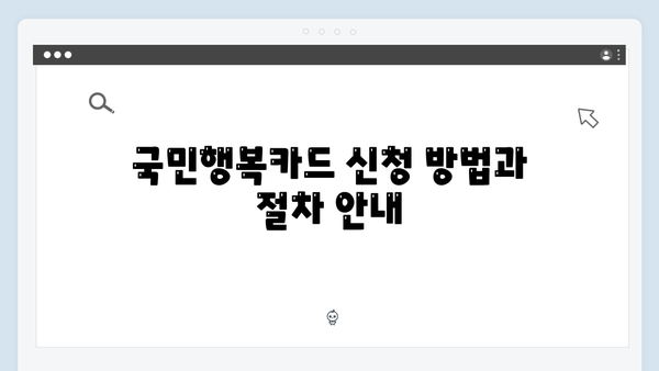 첫만남 바우처 300만원 시대! 국민행복카드로 바로 신청하기