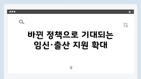 2024년 바뀐 임신·출산 진료비 지원금과 카드 활용법 공개!