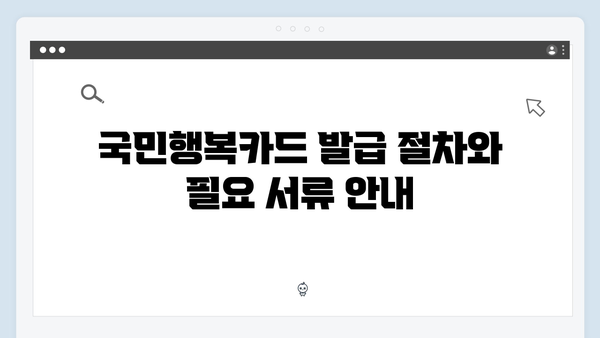 국민행복카드 발급받아 바우처 사용하는 꿀팁 공개