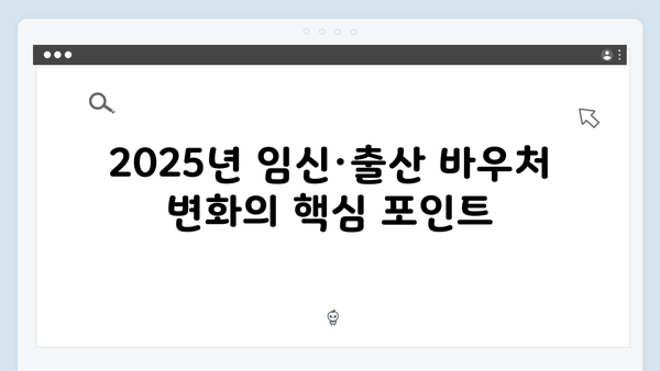 2025년 달라진 임신·출산 바우처, 카드사별 혜택은?