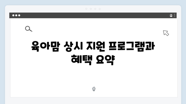 육아맘 필독! 국민행복카드로 받을 수 있는 모든 혜택 정리