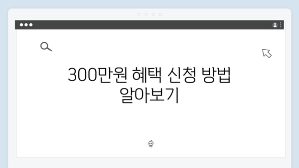 국민행복카드로 첫만남 바우처 300만원 받는 방법