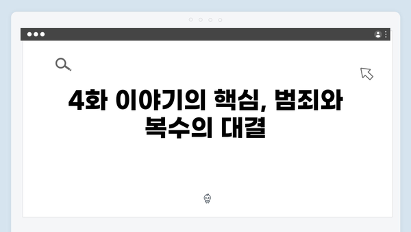 조우진 형사 강남 비-사이드 4화 관전 포인트
