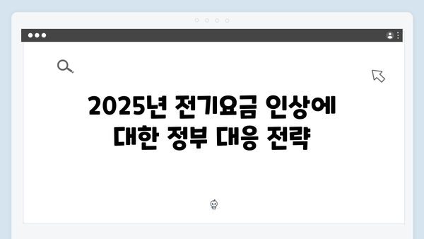 2025년 전기요금 인상 대비 필수 정보!