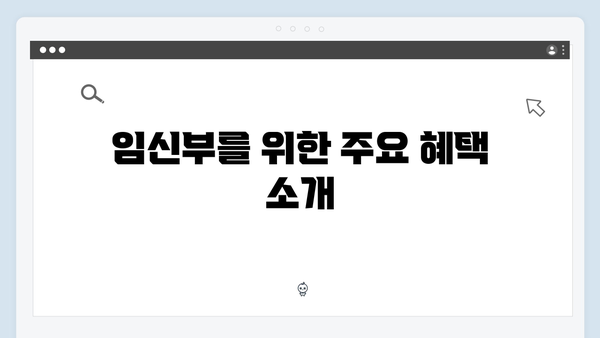 임신부를 위한 국가 지원 총정리: 국민행복카드를 활용하세요!