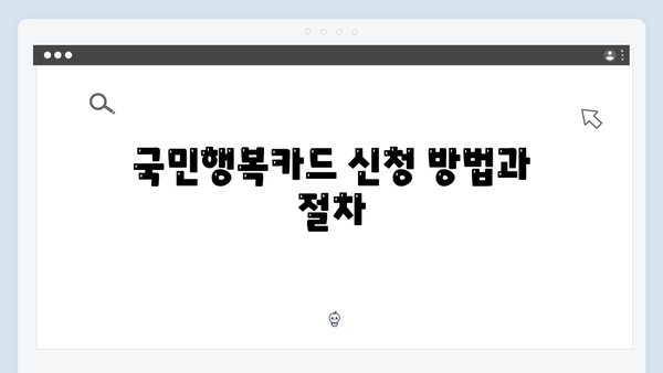 임신부를 위한 국가 지원 총정리: 국민행복카드를 활용하세요!