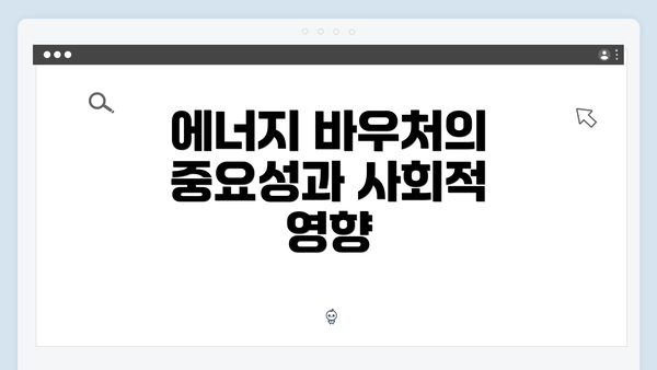 에너지 바우처의 중요성과 사회적 영향