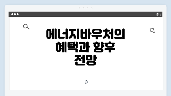 에너지바우처의 혜택과 향후 전망