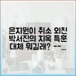 박서진 패션위크, 은지원이 취소 외친 특훈 3가지