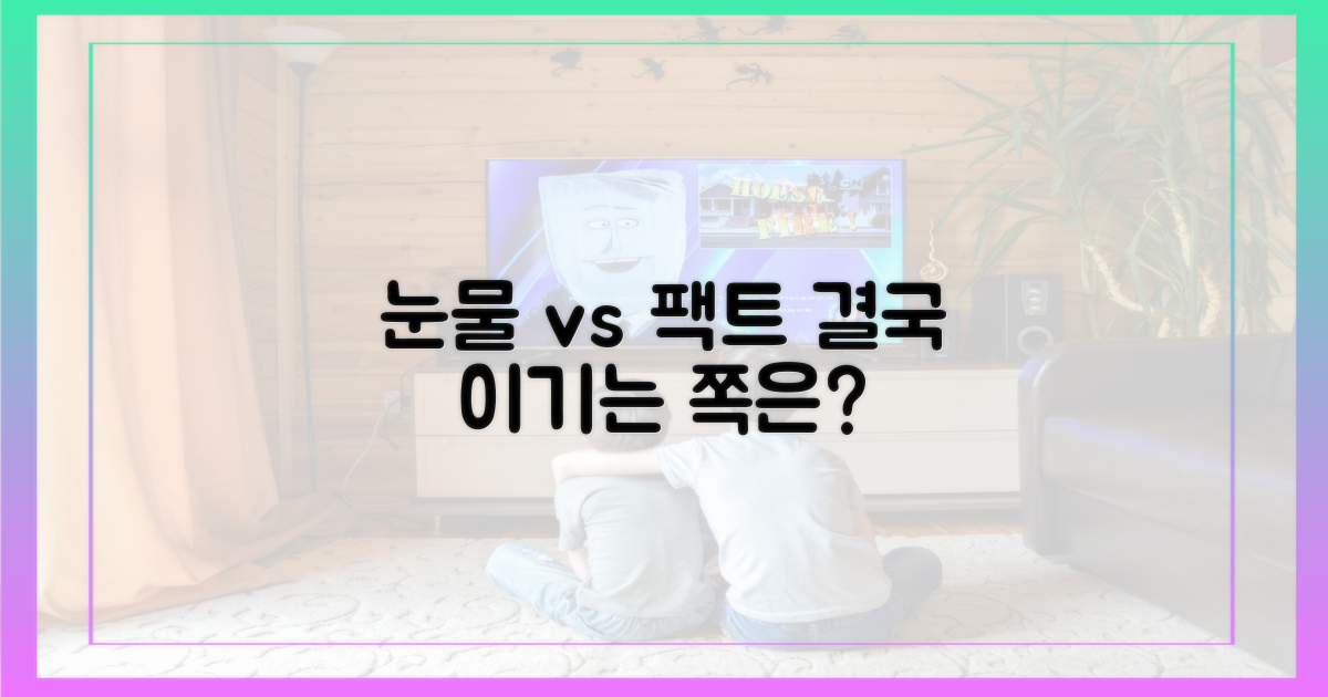 감정적 호소? 냉정한 통보? 답은?