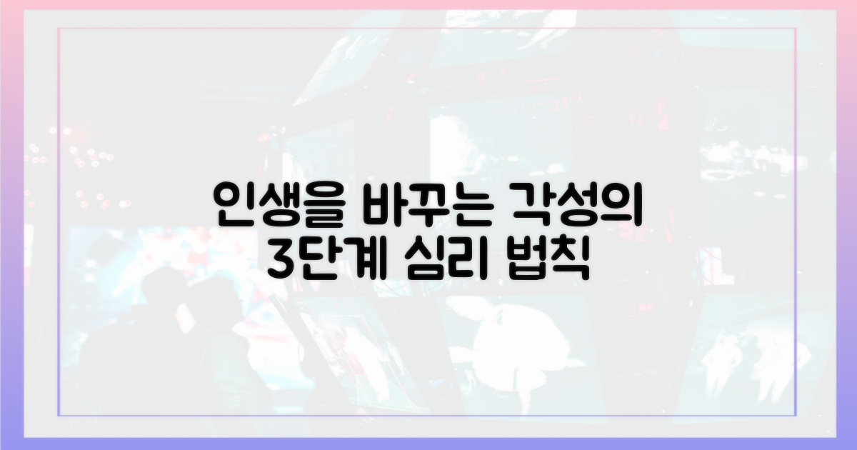 각성을 이끈 3단계 심리 변화