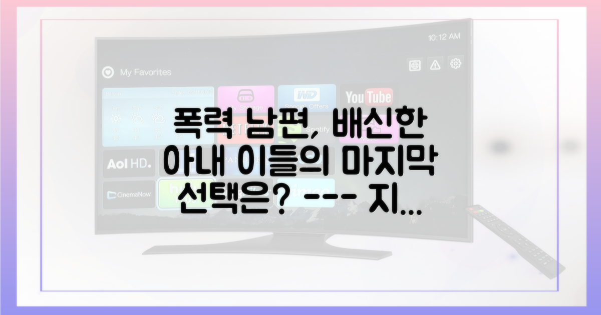 폭력과 배신, 이 부부의 최종 선택은?