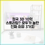 글로벌 슈퍼스타 정국 '3D' 10억 스트리밍 비결 3가지