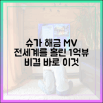 누구나 빠져드는 슈가 '해금' MV 1억 뷰의 비결