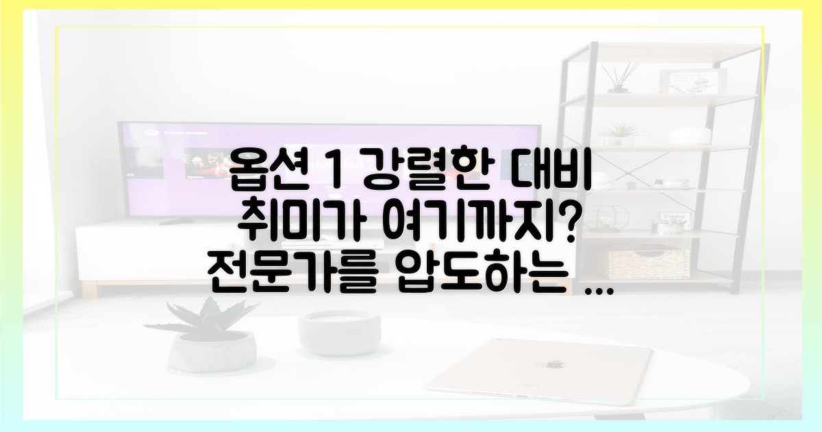 단순한 취미 공간 vs 전문가급 아카이브