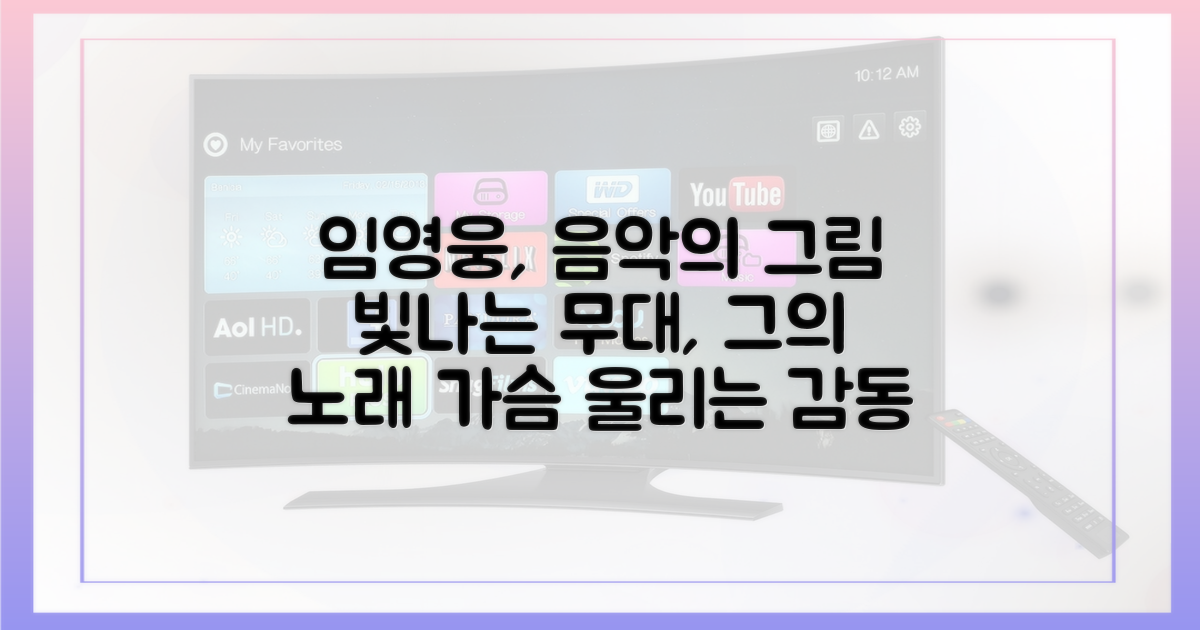 음악 방송, 임영웅이 그리는 그림