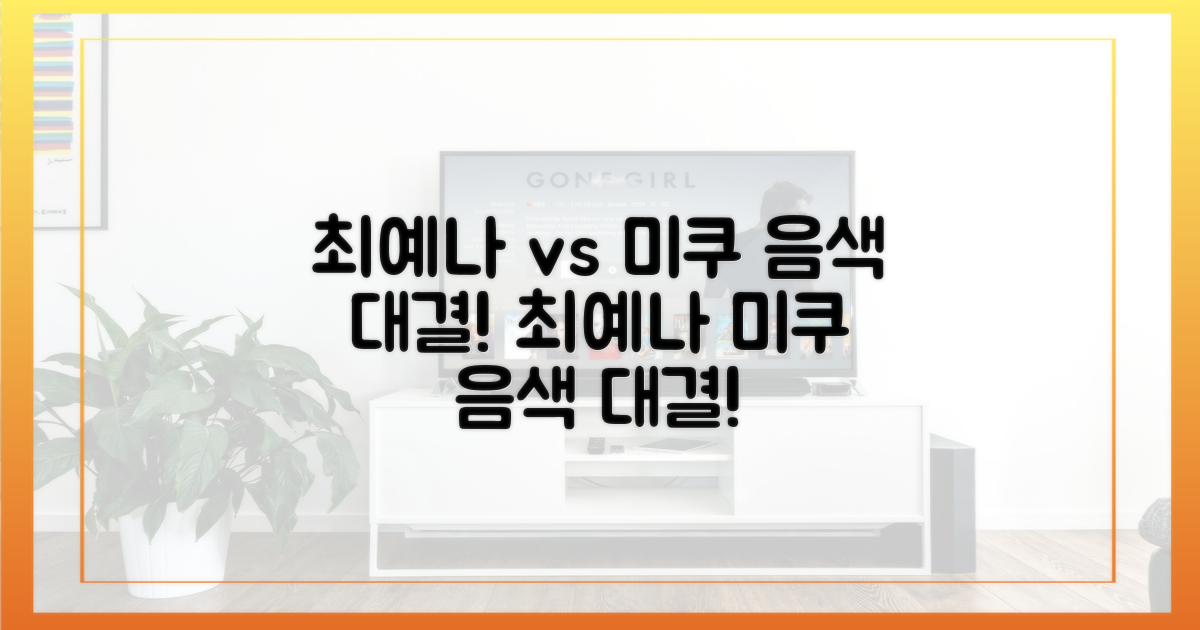 최예나, 미쿠와 음색 대결