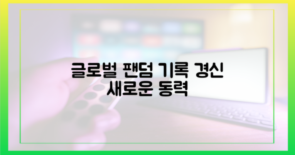 글로벌 팬덤, 기록 경신 동력