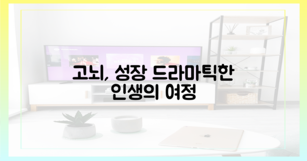 인물의 고뇌와 성장이 빚은 드라마