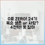 0표 용납 못해!" 24기 옥순, 사랑vs생존 4가지 전략?