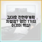 김대호 '전현무계획' 차별점? 1가지 명언