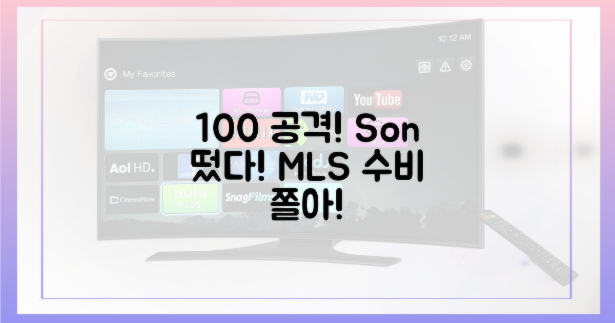 100% 공격력! 손흥민, MLS 수비수 긴장