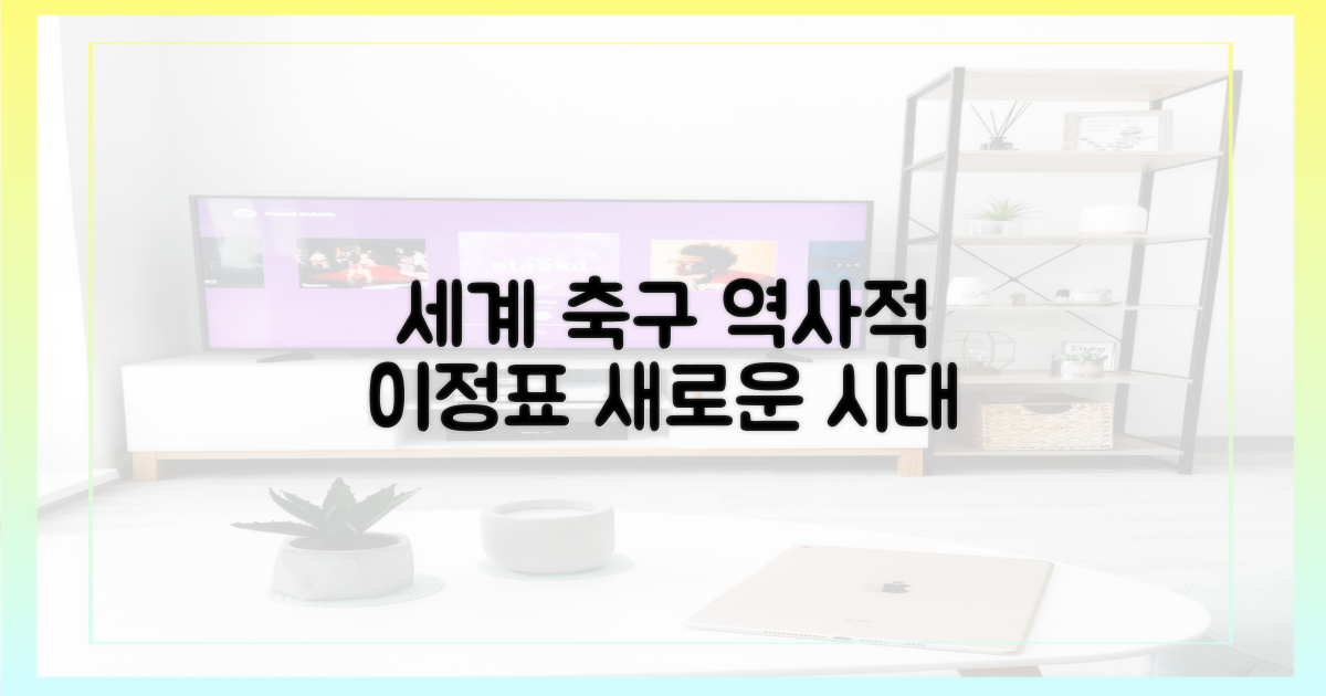 세계 축구 문화적 이정표 달성