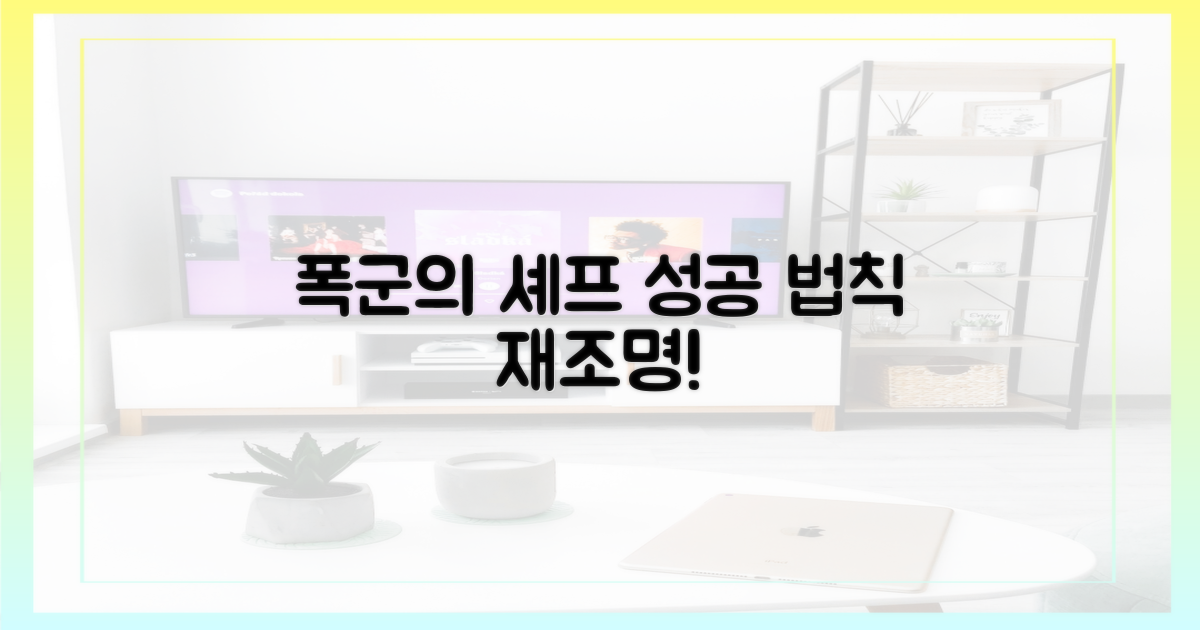 폭군의 셰프, 성공 방정식 재조명