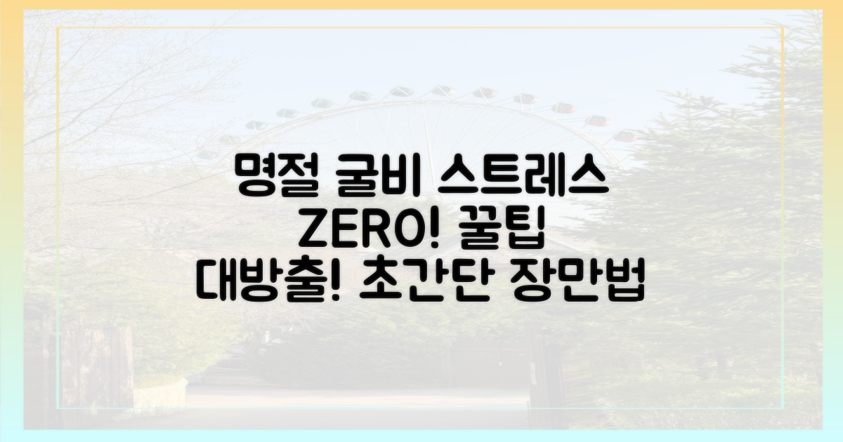 명절 스트레스 줄이는 굴비 장만 전략