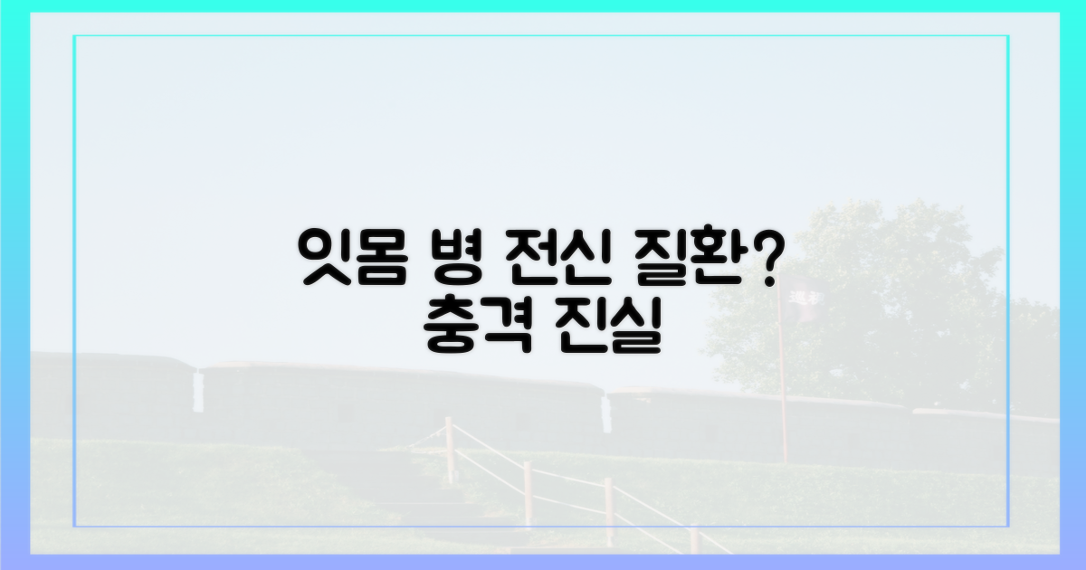 잇몸 건강 vs 전신 질환