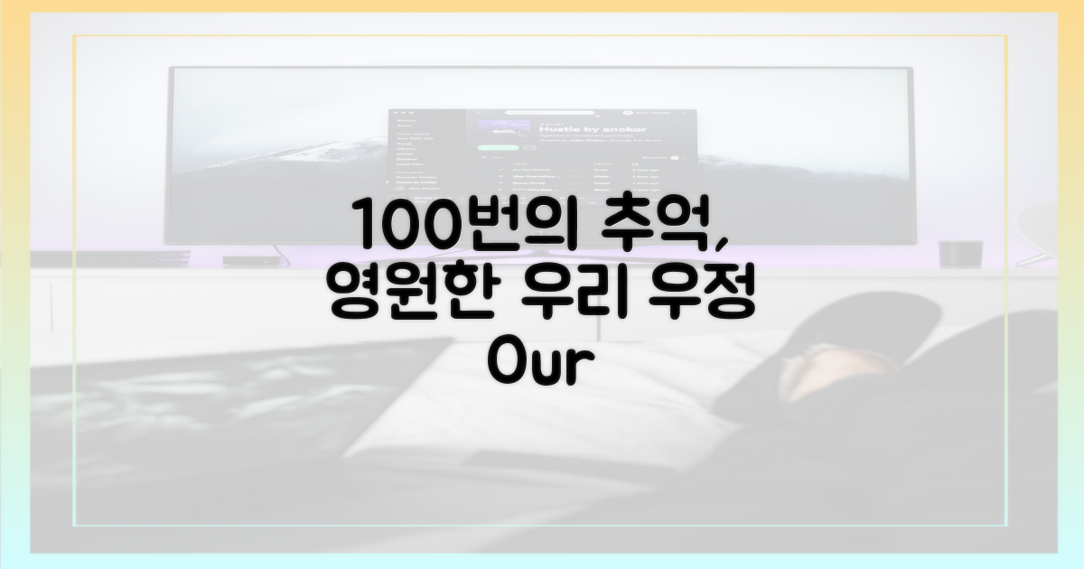 100번의 추억, 변치 않는 우정