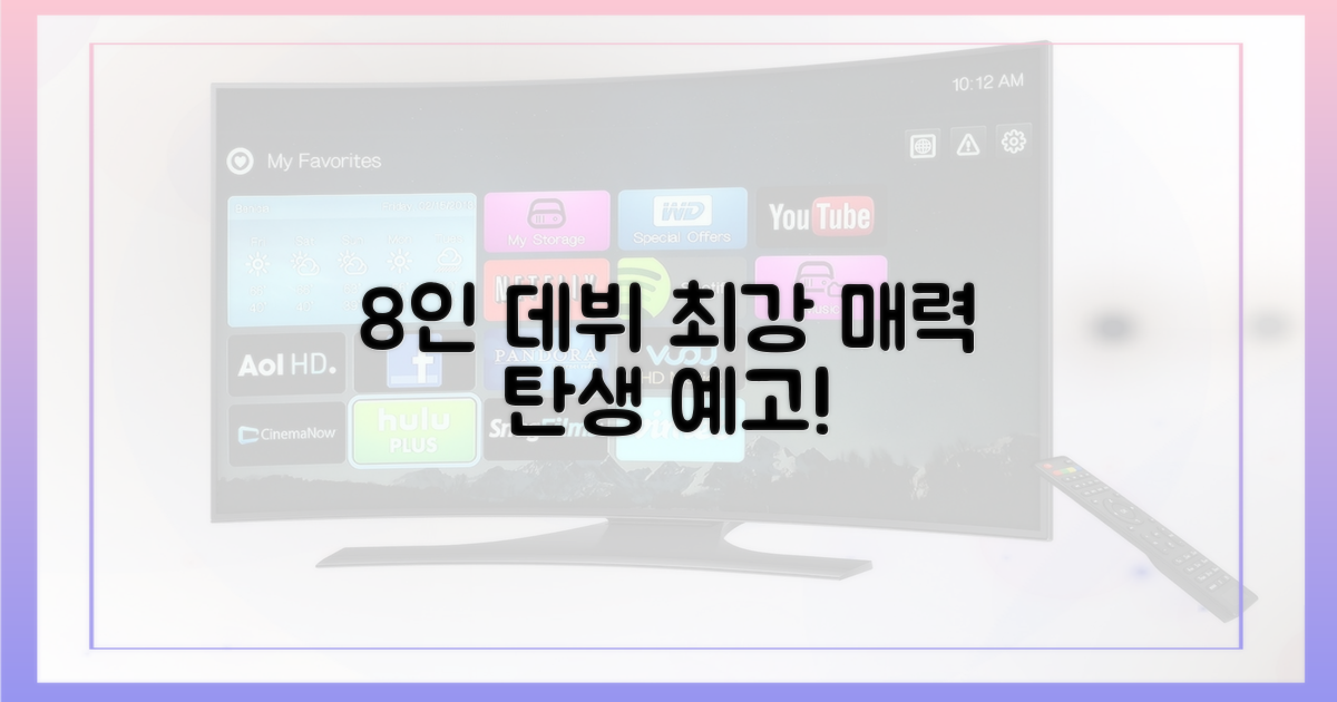 데뷔 멤버 8인, 어떤 매력을 보여줄까?