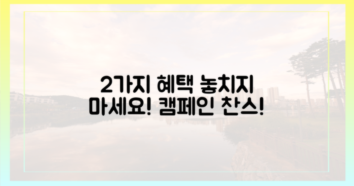 2가지 캠페인 혜택