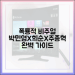 박민영X박희순X주종혁, 폭룡적 비주얼 완벽 가이드!