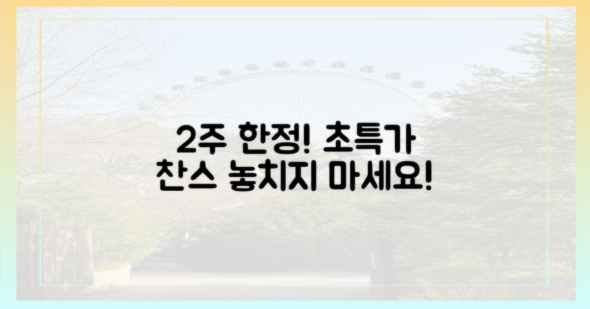 2주간의 한정 특가 찬스