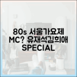 유재석·김희애, 80s 서울가요제 MC?