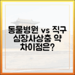 동물병원에서 처방하는 심장사상충 약, 직구 약과 무엇이 다른가?