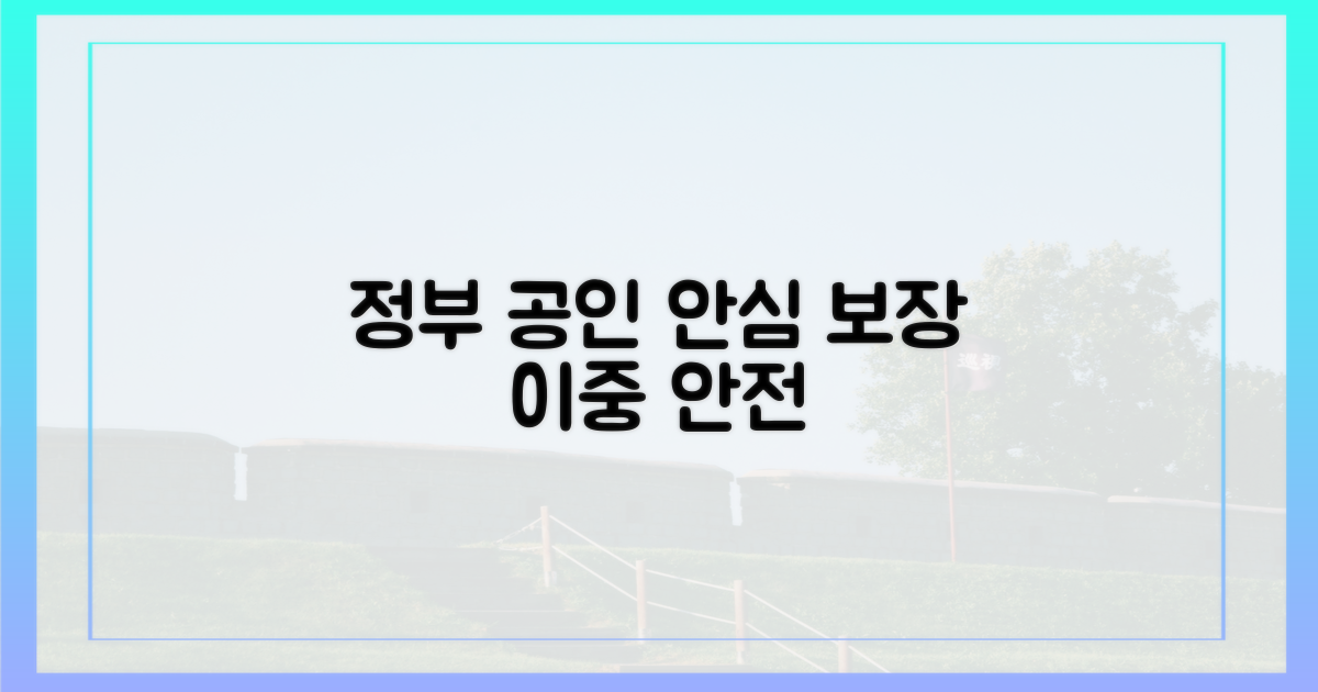 정부 공인, 이중 안전 보장