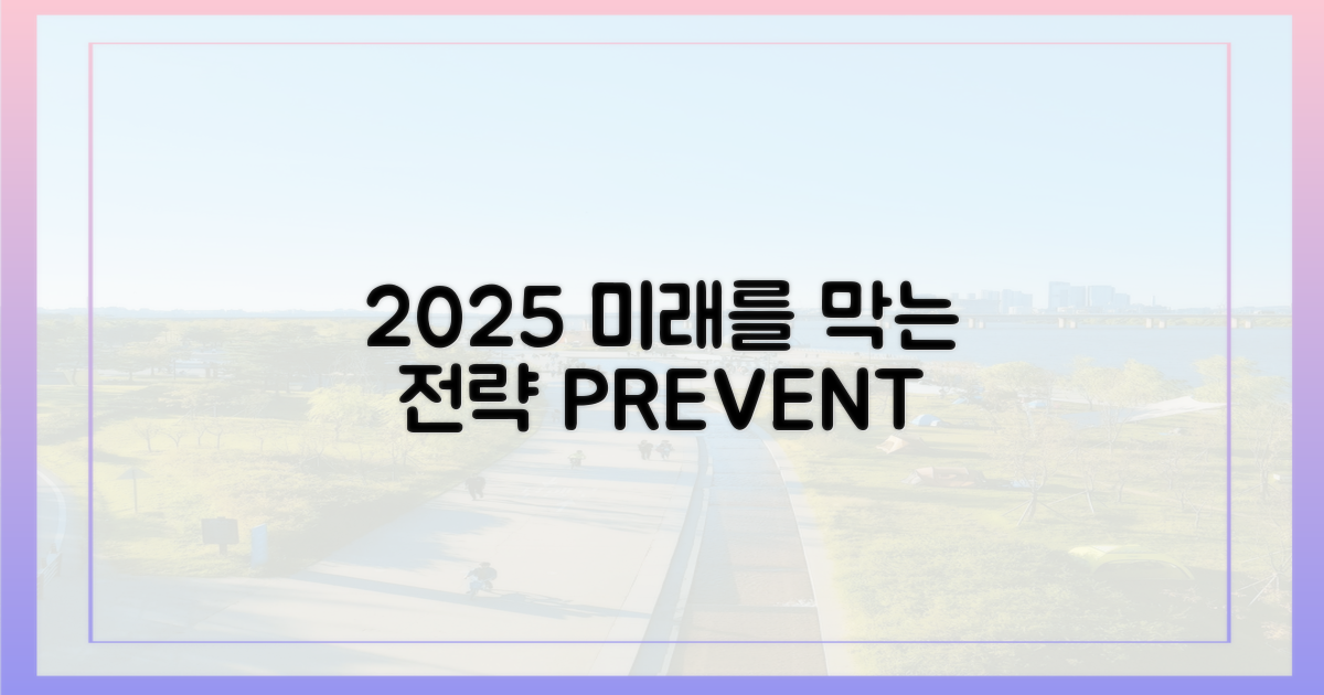 2025년, 미래 예방 전략은