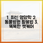 최신 연구로 본 반려동물 영양학, 동물병원에서는 어떻게 적용할까?